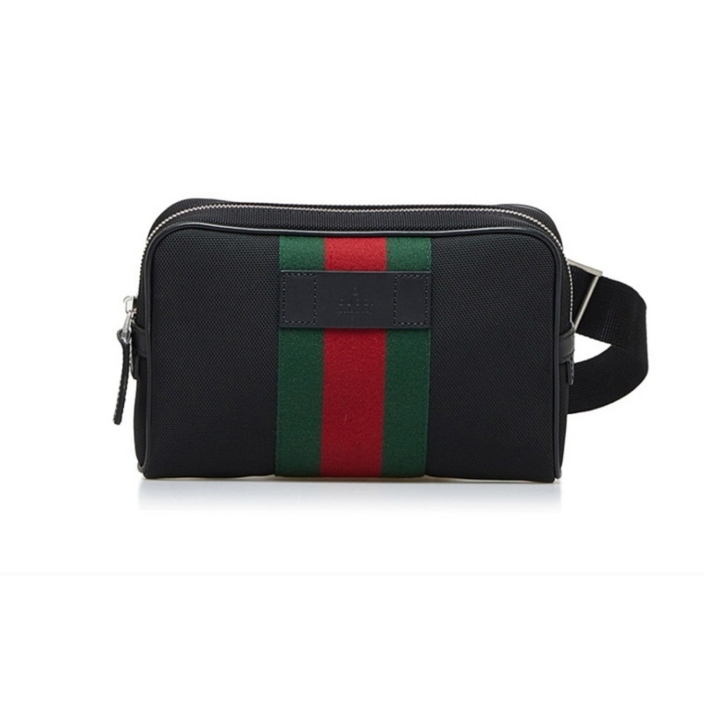 Authentic Gucci GG Supreme Monogram Canvas Belt Bag